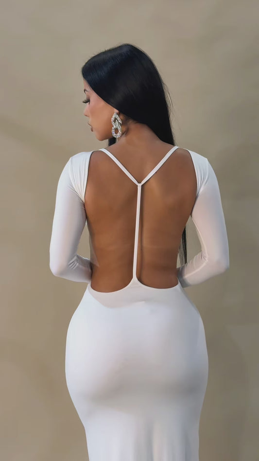 All In Maxi Dress- White