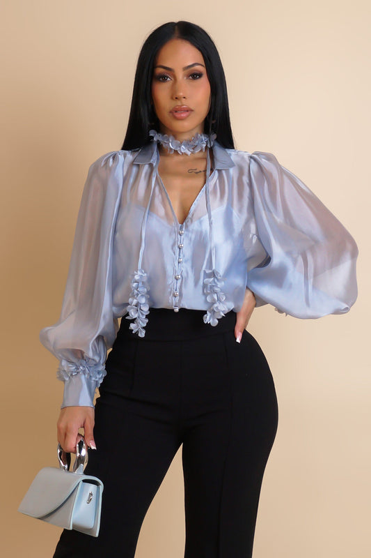 The Most Wanted Blouse - Blue