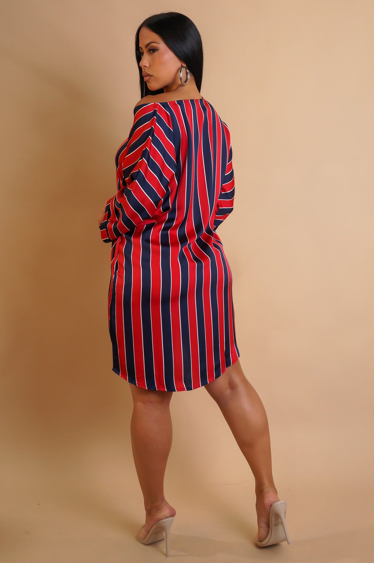 Catching Looks Mini Dress - Red