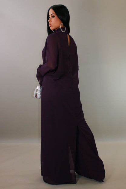 Nothing Like It Pant Set - Purple