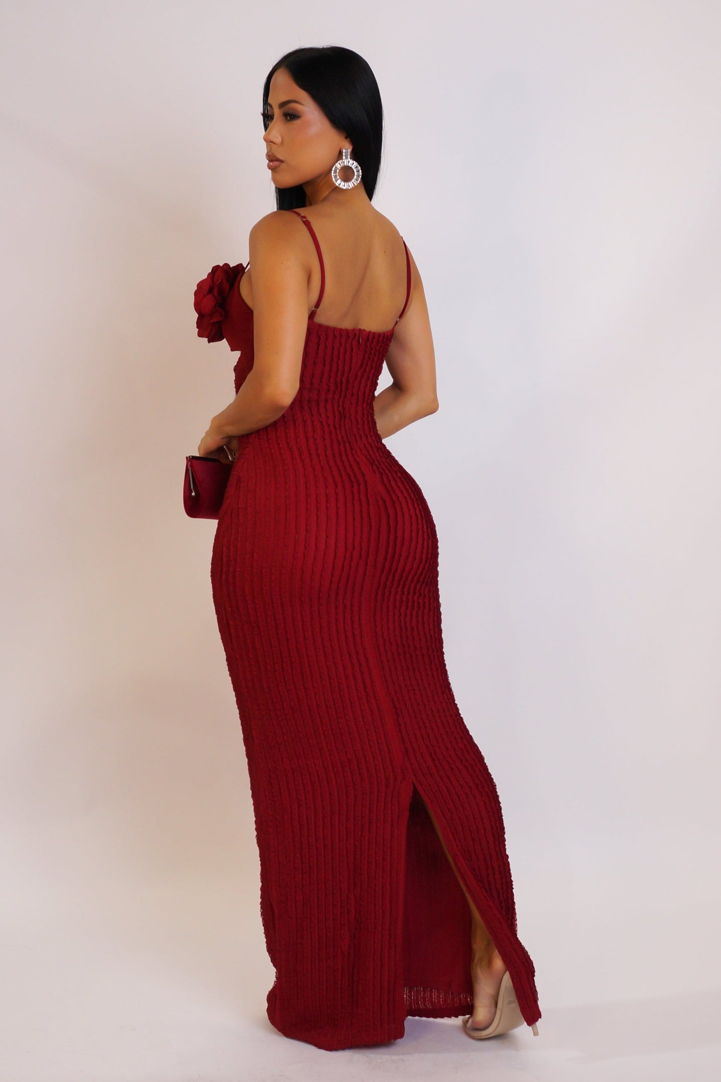 All Love Maxi Dress- Red