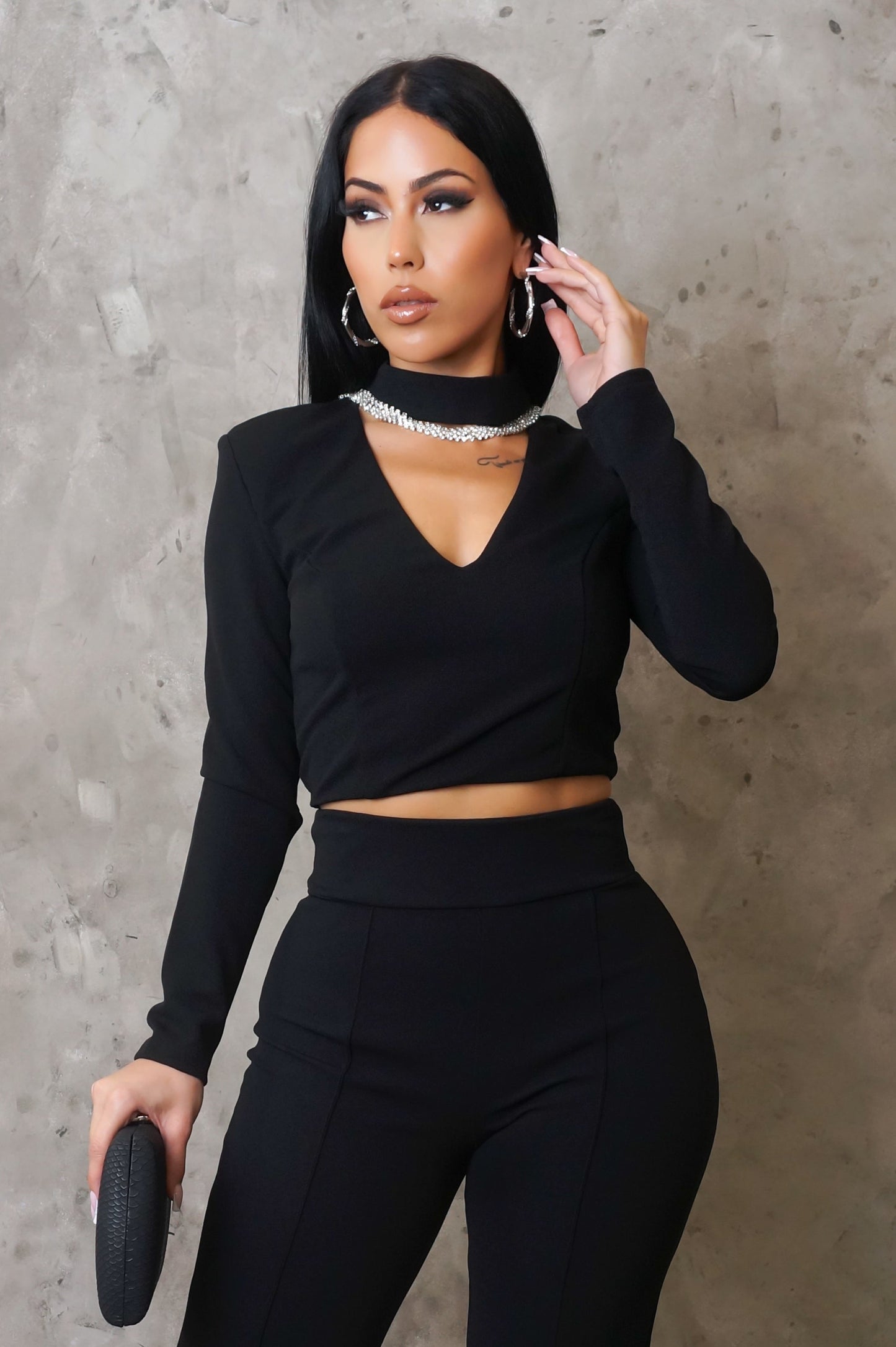 Don't Come Back Top - Black