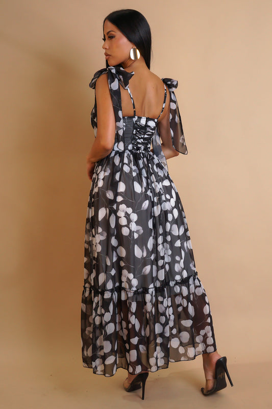 All I Need Midi Dress - Black