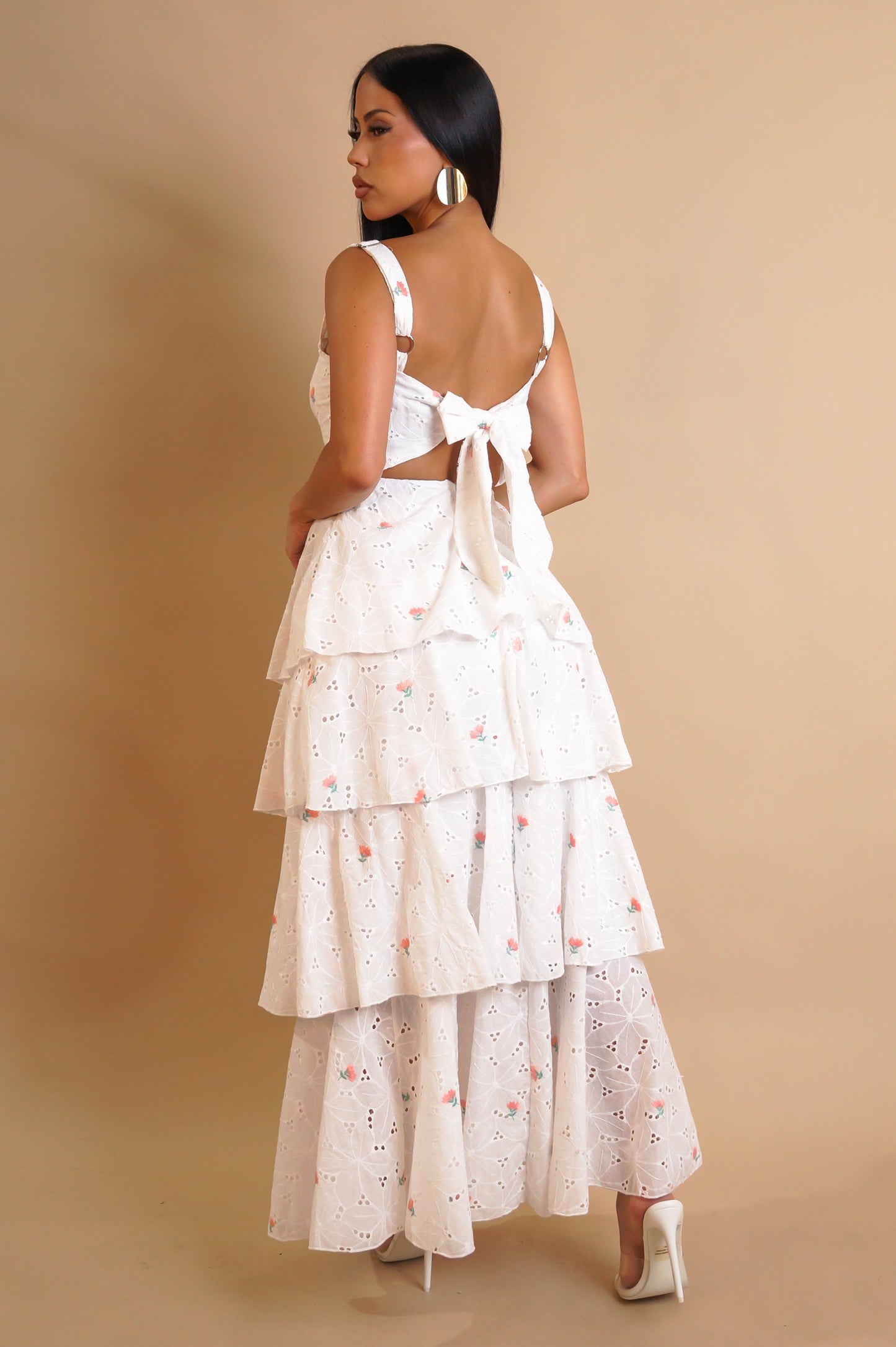 Little Things Midi Dress - White