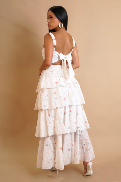 Little Things Midi Dress - White