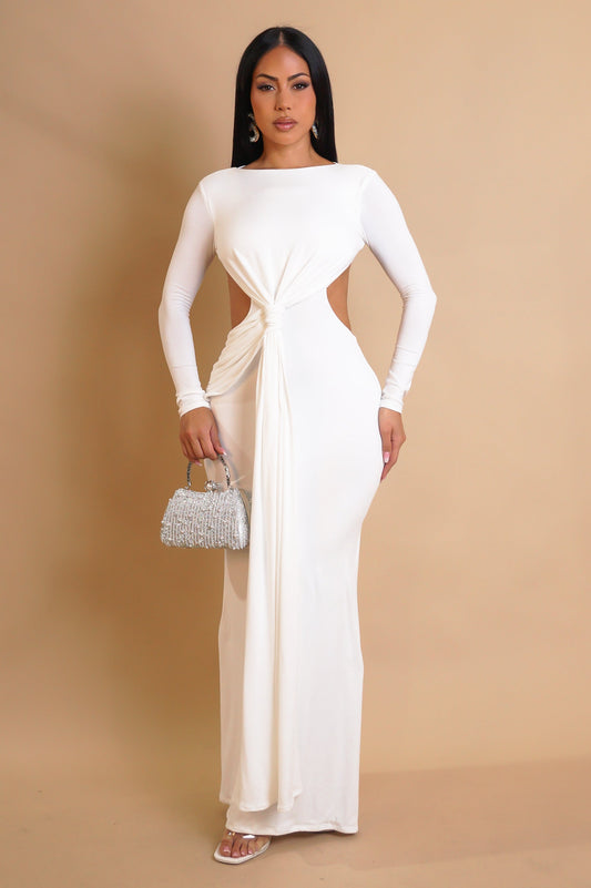 All In Maxi Dress- White