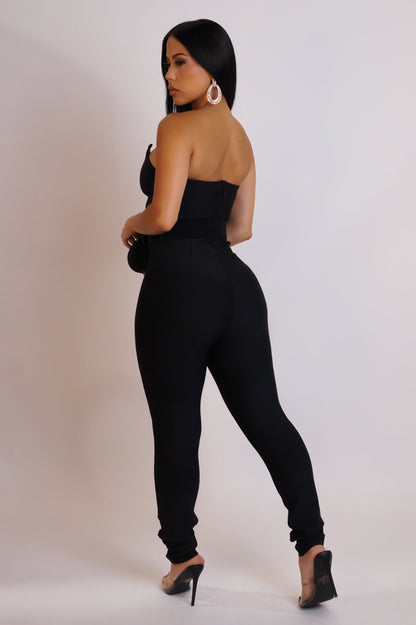 All Day Sleek Jumpsuit - Black