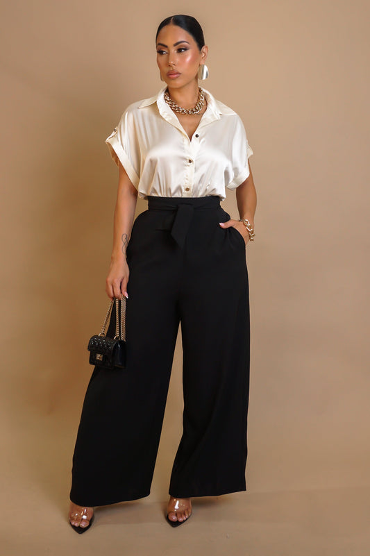 Executive Energy Jumpsuit - Ivory