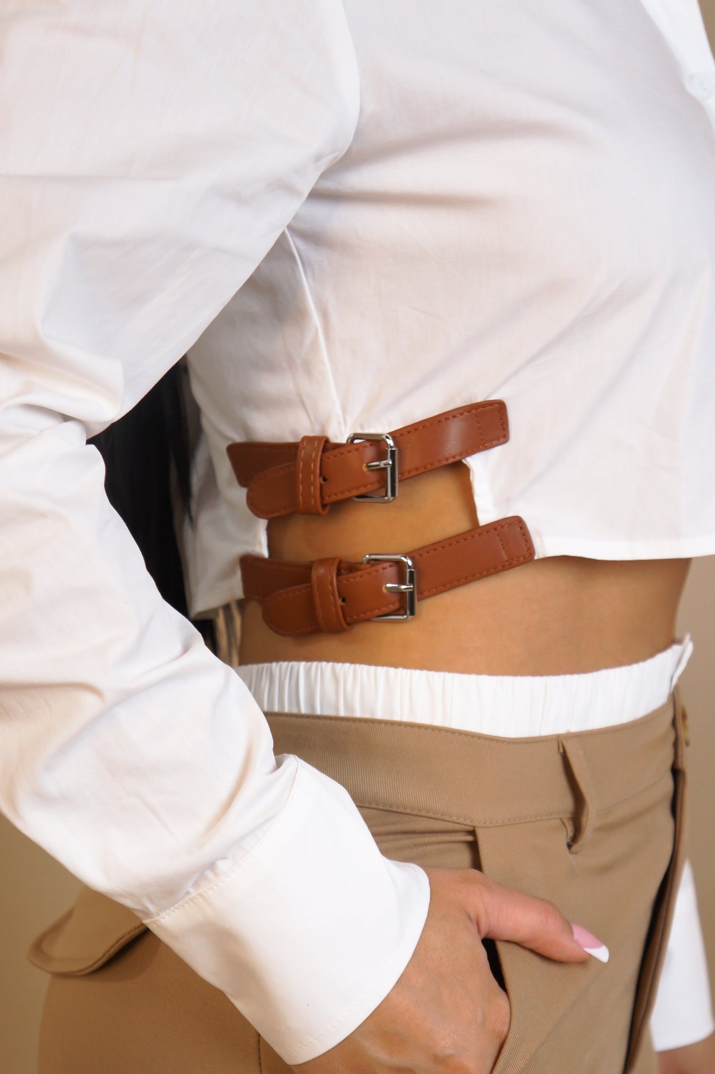 Do It For Me Pant Set - White