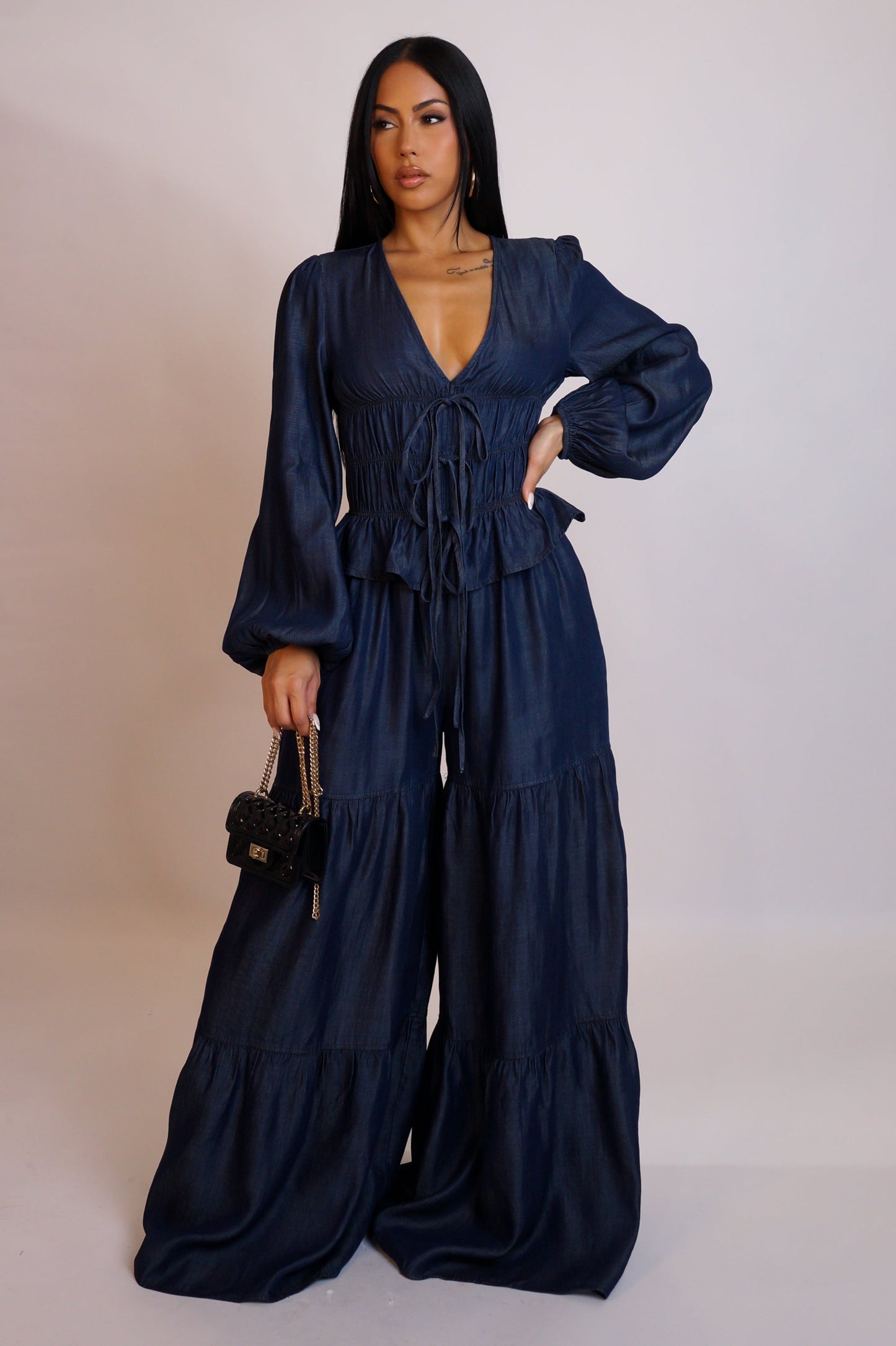 Match Maker Jumpsuit - Blue