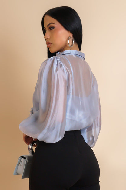 The Most Wanted Blouse - Blue