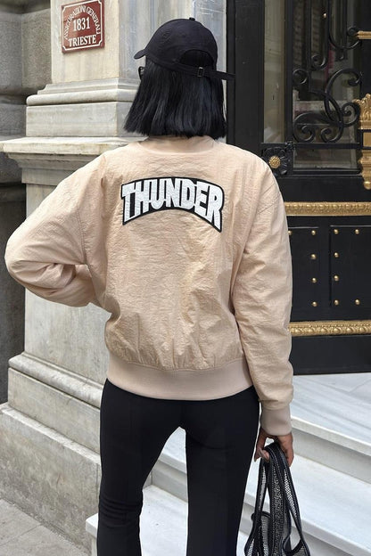 Urban Air Bomber Jacket – Lightweight Streetwear in Black, Khaki & Beige