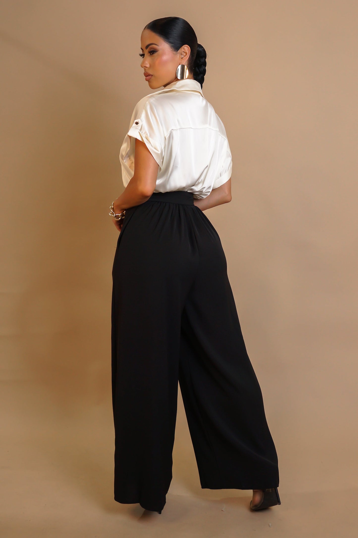 Executive Energy Jumpsuit - Ivory