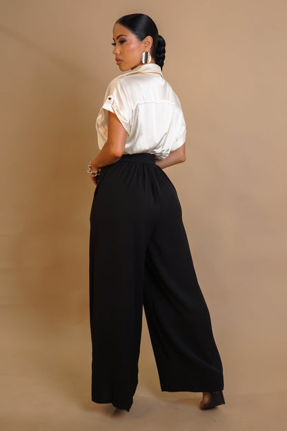 Executive Energy Jumpsuit - Ivory