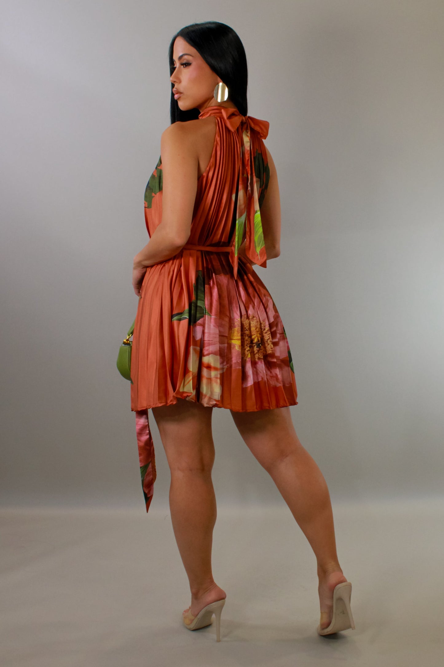 About Last Night Mini Dress - Orange