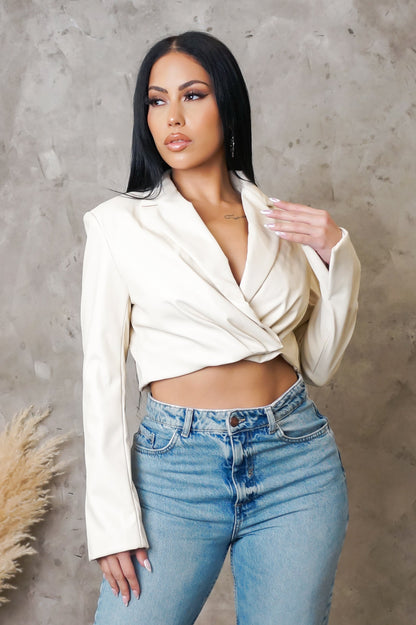 Pillow Talk Jacket - Ivory