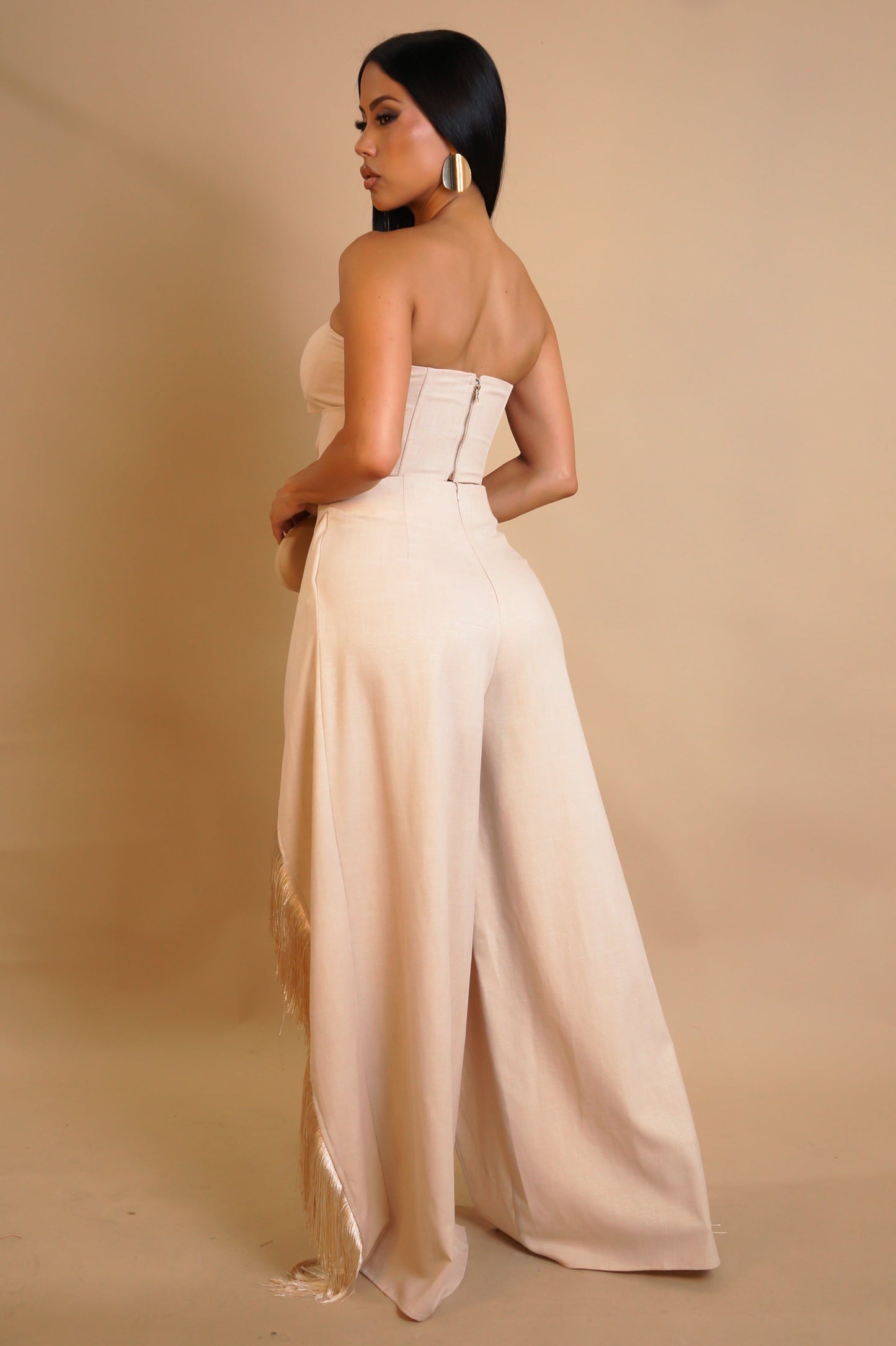 Mirror Mirror Pant Set - Cream