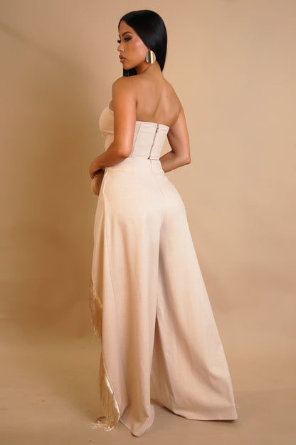 Mirror Mirror Pant Set - Cream