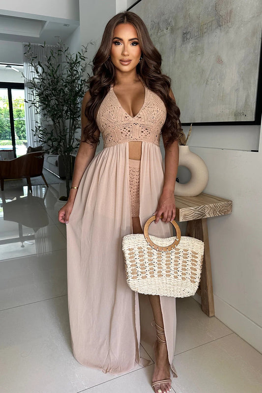 Starting Over Short Set - Brown