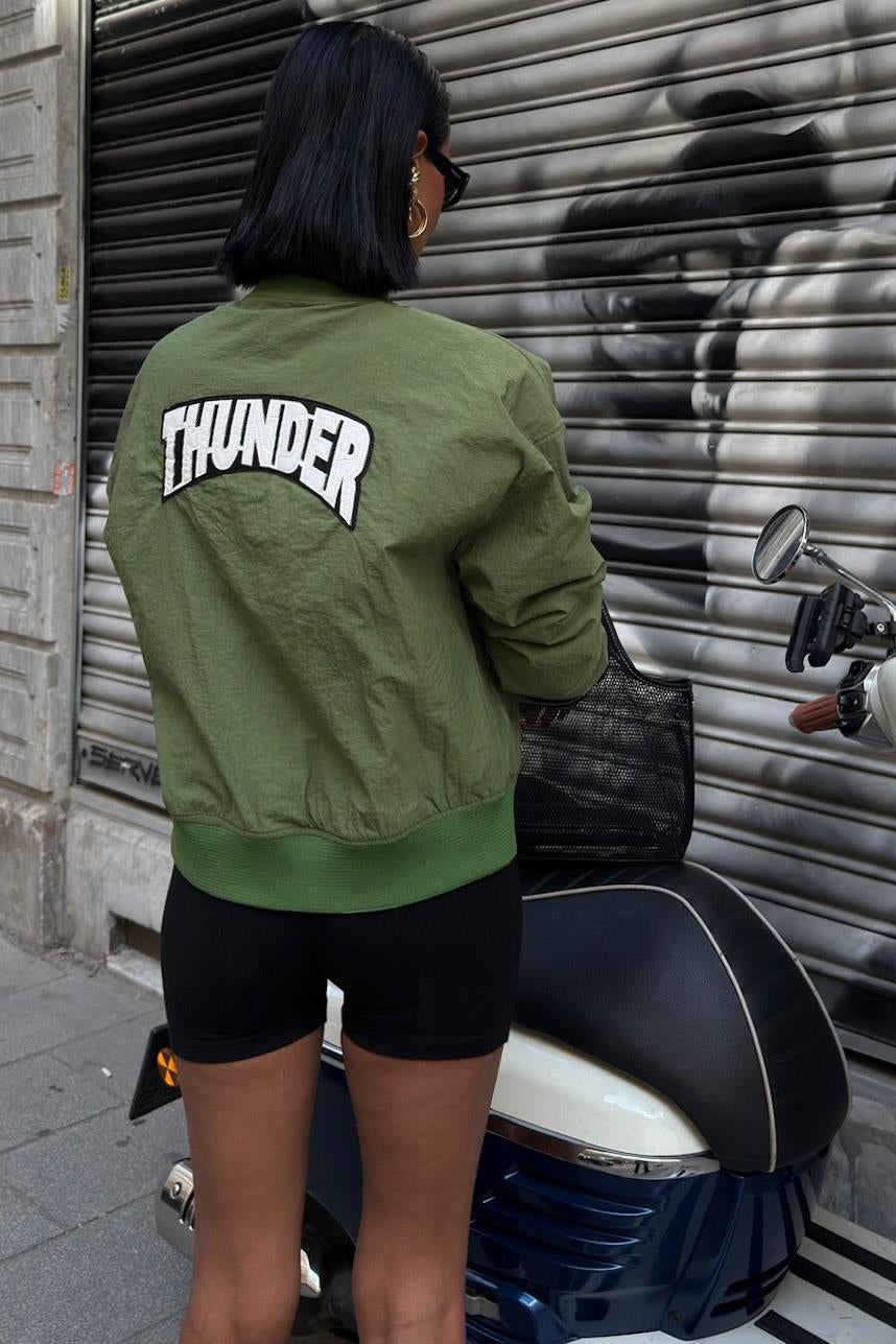 Urban Air Bomber Jacket – Lightweight Streetwear in Black, Khaki & Beige