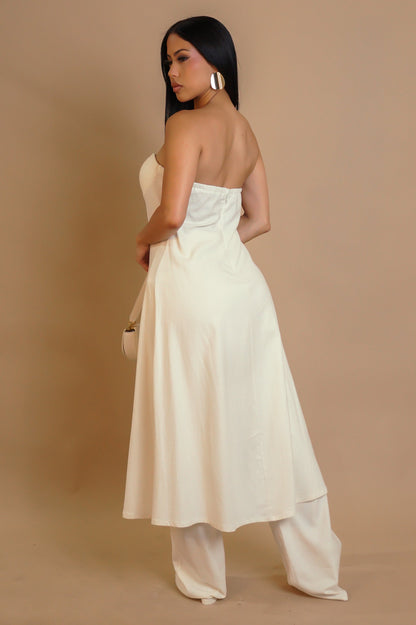 Good Intentions Pant Set - White