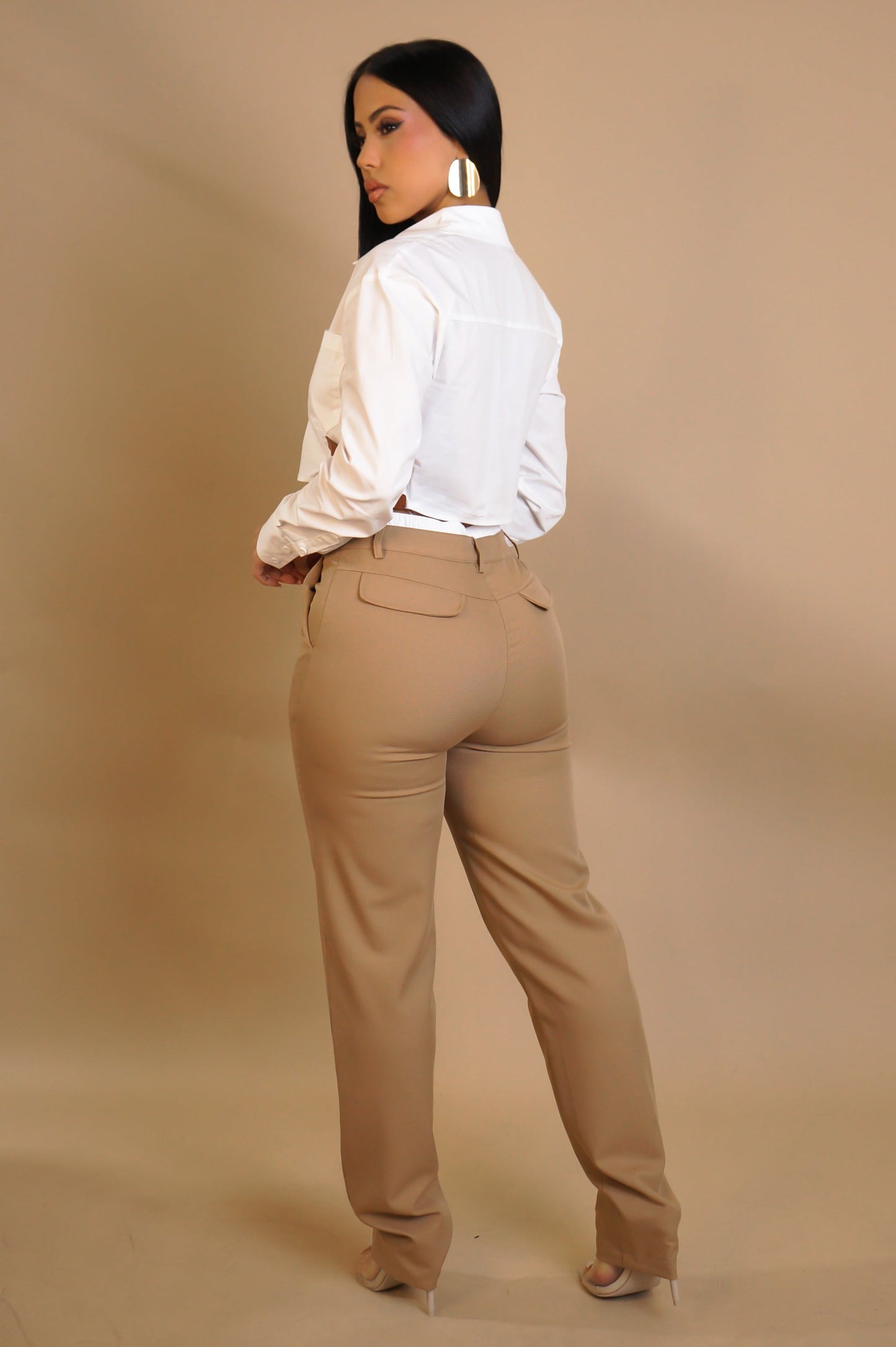 Do It For Me Pant Set - White